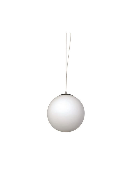 Inlight Pendant Light Suspension Ball for Socket E27 White