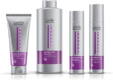 Londa Deep Moisture Set 4 Кондиционер 1000 мл Маска 200 мл Кондиционер 250 мл Спрей за кондициониране 250 мл