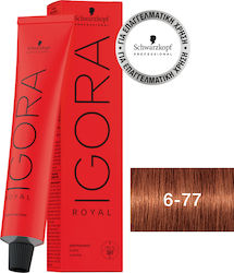 Schwarzkopf Igora Royal Βαφή Μαλλιών 6-77 Ξανθό...