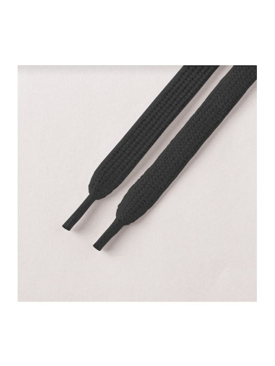 Bergal Sneaker Laces Dark Gray 140cm Κορδονια Πλακε 140 Εκατοστα Χρωμα Σκουρο Γκρι Πλάτος 7 Mm Κατασκευασμένο Ανθεκτικό Πολυεστέρα