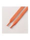 Bergal Sneaker Laces Neon Orange 140cm Phosphorescent Flat Laces 140 Centimeters Color Orange Width 7 Mm Made of Durable Polyester
