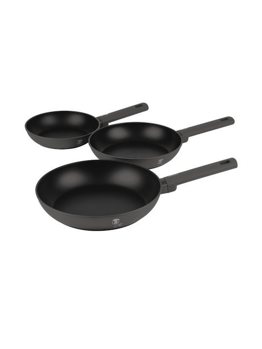 Berlinger Haus Set de tigăi din aluminiu Anthra...