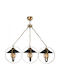 ARlight PDT 2062-3 Висящо Осветително Тяло Бронзов Камбанка 79x23x80см.
