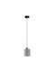 Home Lighting ADEPT PENDANT Pendant Light Single-Light Bell for Socket E27 Gray 77-9010