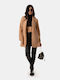 Women's Beige Beige Coat