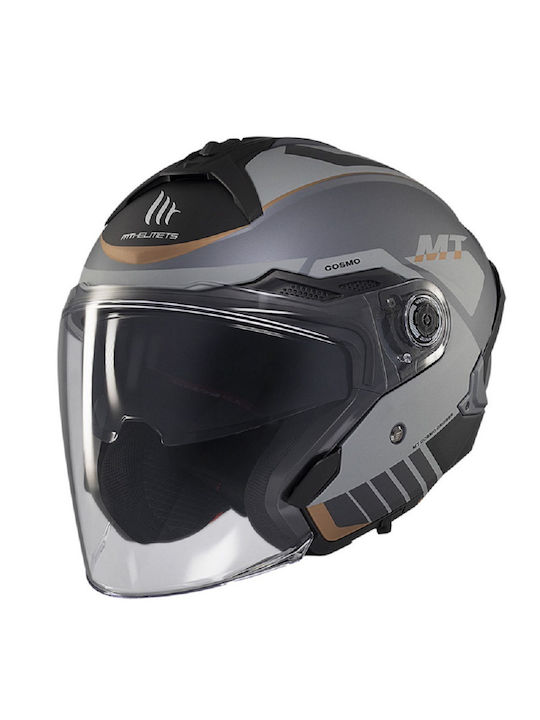 MT Cosmo SV S Cruiser C2 Grey Matt Motorcycle H...