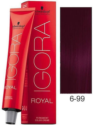 Schwarzkopf Igora Royal Βαφή Μαλλιών 6-99 60ml