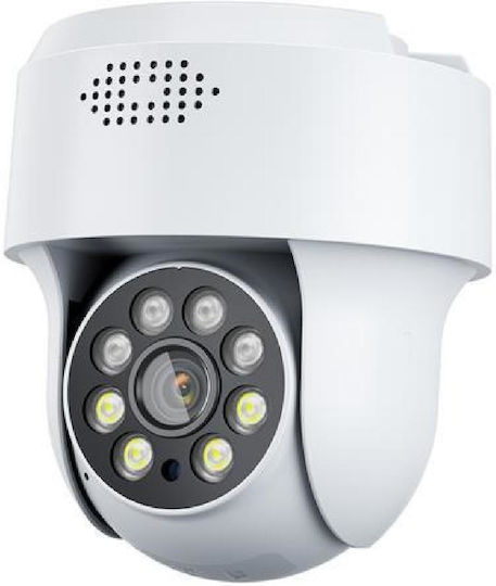 Anga AQ-8125ISW IP Surveillance Camera Wi-Fi Full HD+ 4MP Waterproof with Two-Way Communication and Lens 3.6mm