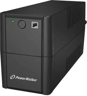 Power Walker VI 850 SE UPS Line-Interactive 850VA 480W with 2 Schuko Power Plugs