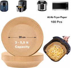 Aj WP Non-Stick Baking Papers 20x20cm 100 Pieces