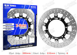 Front Brake Disc Yamaha R6 1999-2002/tdm900 2002-2014/r1 1998-2003 Floating Black Xbrake
