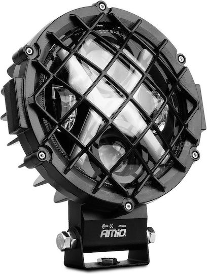 Προβολεας Εργασιας Στρογγυλος X-light 5.500lm 9>36v 60w 6.000k 9 Led Φ170x170x65mm 4 Χρησεων Αμιο 1 Τεμ