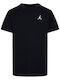 Παιδικό T-shirt Μαύρο Jumpman Air