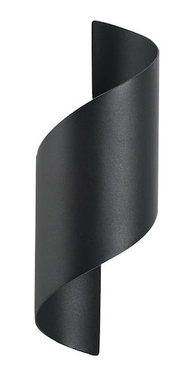 Powertech Spot de exterior montat pe perete LED IP65 10W cu Alb Rece Lumină 10x10x28εκ.
