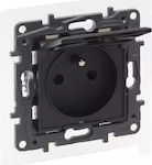 Legrand Power Socket Black 1pcs