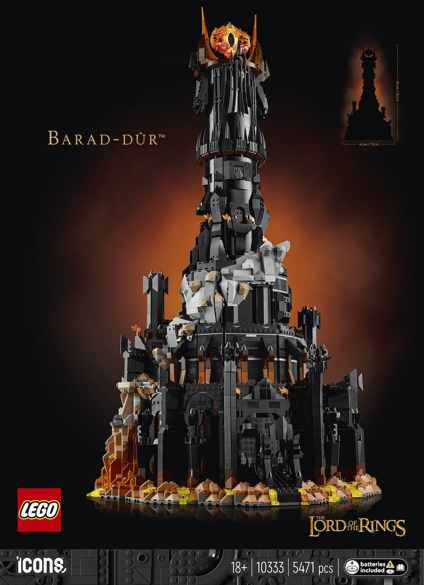 Lego Icons Lord Of The Rings Barad Dur 18 5471 10333 Skroutz .gr