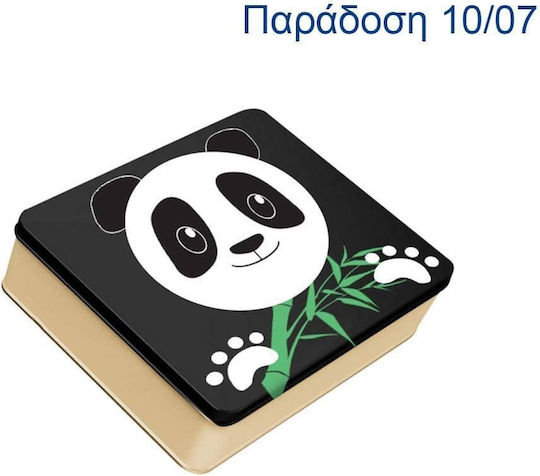 Next Panda Pencil Case Black