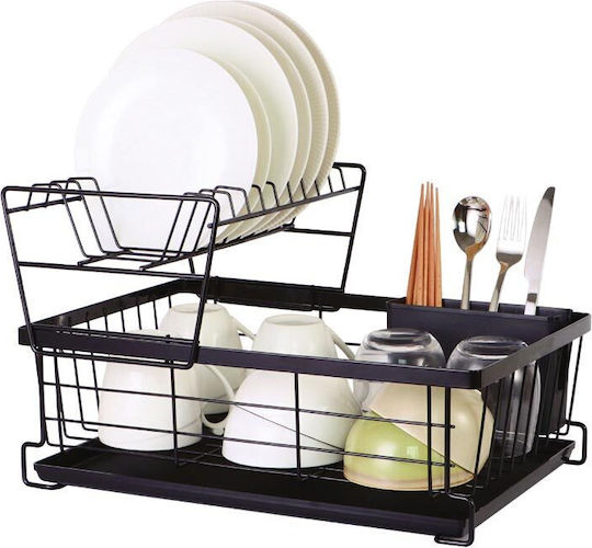 Cheffinger Scurgător De Chiuvetă Negru 42.5x28x27cm
