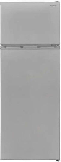 Sharp Ψυγείο Δίπορτο 213lt Υ144xΠ54xΒ57εκ. Inox SJ-FTB01ITXSE