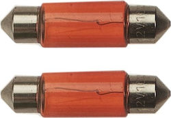 Pro.13991 Λαμπακια 12v/5w Κοκκινα Πλαφονιερας