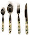 Etoile Cutlery Set Stainless Yellow 24pcs