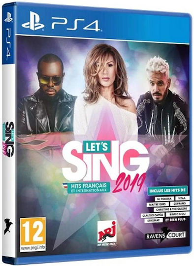 Let's Sing 2019 French Edition PS4 Game