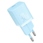Baseus Φορτιστής GaN με Θύρα USB-C και Καλώδιο USB-C - USB-C 30W Galaxy Blue (P10110902313-00)