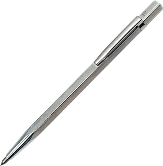 Scriber Stylus Metal Plates Zola Stainless Steel 14 Cm Silver