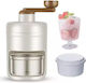 Manual Ice Crusher with 500ml Plastic Container