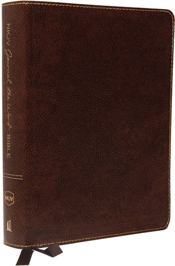 Nkjv Journal The Word Bible Large Print Bonded Leather Letter Leather Fine Binding