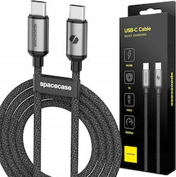 Spacecase Cl01 USB 2.0 USB-C male - USB-C 60W 1m (122091) Spacecase Cl01 USB 2.0 USB-C male - USB-C 60W 1m (122091)