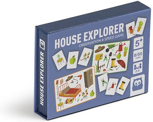 Настолна игра House Explorer за 2-4 играчи 5+ години (EN) Eureka
