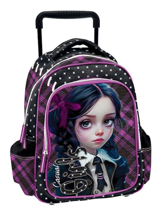 Graffiti School Bag Trolley Kindergarten Multicolored