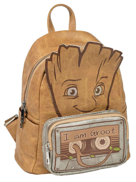 Cerda Guardians of the Galaxy Groot School Bag Backpack Junior High-High School Brown