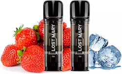 Lost Mary Προγεμισμένα Pods 2τμχ Strawberry Ice 2ml Lost Mary Προγεμισμένα Pods 2τμχ Strawberry Ice 2ml