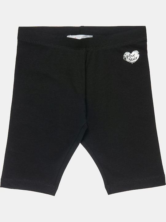 Kids Legging Cycling Short Black