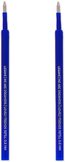 Legami Milano 2 Replacement Inks for Pen Blue