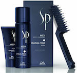 Wella Sp Men Gradual Tone Pigment Kit Σετ Βαφή Μαλλιών για Άνδρες Μαύρο