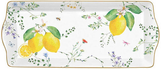 Marva Serving Platter Rectangular Multicolored 35x15cm