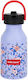 Hello Hossy Kids Water Bottle Thermos Stainless Steel with Straw Champetre 350ml