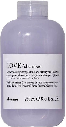 Davines Love Smoothing Σαμπουάν Λείανσης για Όλους τους Τύπους Μαλλιών 250ml