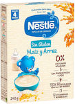 Nestle Baby Cream Papilla Gluten Free Corn & Rice Gluten-Free for 4m+ 240gr