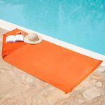 Anemos Beach Towel Orange 180x90cm.
