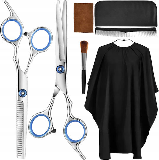 Set de Accesorii pentru Tuns Zola Pelerină Foarfecă Pieptene Perie
