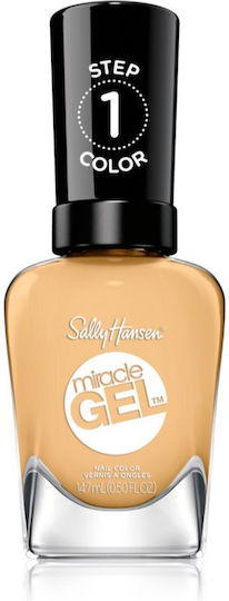 Sally Hansen Miracle Gel Gloss Long Lasting Yellow Nail Polish 14.7ml