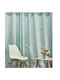 Whitegg Perdea Cu Capse Albastru Deschis 270x280cm