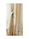 Whitegg Perdea Cu Capse Albă 270x280cm