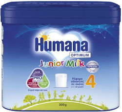 Humana Optimum Junior Milk 4 für 24m++ Monate 300gr Humana Optimum Junior Milk 4 für 24m++ Monate 300gr