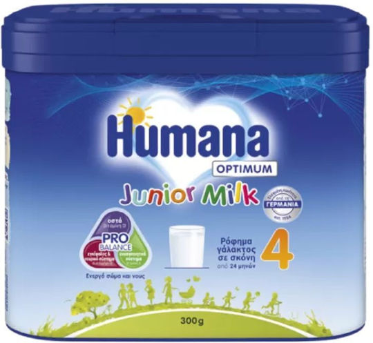 Humana Milk Powder Optimum Junior Milk 4 for 24m++ Months 300gr