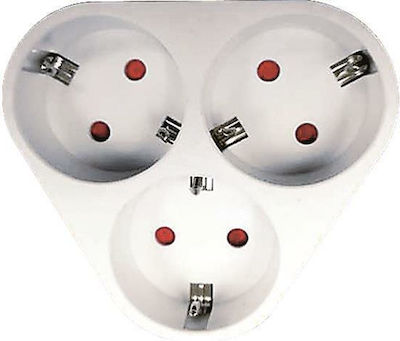 Eurolamp 147-10006 T-Piece Alb